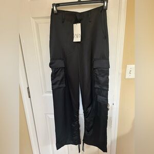 Zara Black XS Charcoal Pants